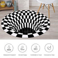OrbitZone themed 3D space optical illusion rug