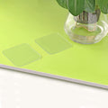 Multi-use clear adhesive tape demonstrating residue-free removal from a surface.