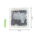 Multiple solar ice cube lights creating a festive ambiance for outdoor parties.