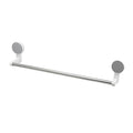 Towel organizer rod with stable brackets fixed on wall