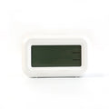 Compact digital LED alarm clock with temperature display