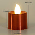 Packaging of 24 battery-operated LED tealights by Styleva.