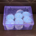 Multiple tea light candles providing cozy and colorful ambiance for celebrations