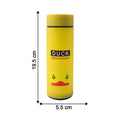 Frosted glass kids water bottle design