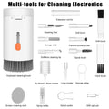 A compact view of the WipeTech Electronics Cleaning Kit ready for storage.