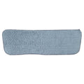 Washable microfiber mop refill pad for flat mop
