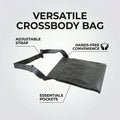 Compact multipurpose sling bag for cash, cards and mobile
