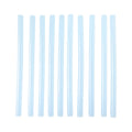 Clear hot glue sticks ready for DIY craft and repairs