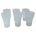 Lightweight, stylish reusable plastic glasses for daily use