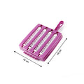 Versatile carpet brush suitable for both wet and dry cleaning tasks with a dust bin.