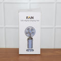 Neutral image showing compact rechargeable personal fan
