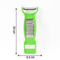 Ergonomic handle of the multi-functional vegetable and fruit peeler