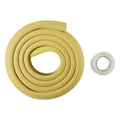 Diagram illustrating the flexible design of the baby safety bumper guard.