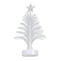 Close-up of the LED tree candle light base and battery compartment.