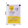 Travel-sized Citrus Lime Wet Wipe pack