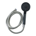 Handheld shower head with ergonomic grip