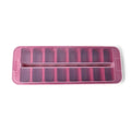 Freezer storage box designed for efficient ice cube and snack storage