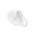 Reusable clear suction cup hook installed on glass window