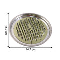 Metal mosquito coil stand with ash catching tray for clean use