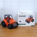 Playtime tractor toy featuring friction-powered movement and bright colors