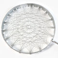 Durable stainless steel wire skimmer for kitchen use