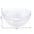 Textured plastic mixing bowl designed for stable idli batter preparation