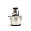 Assembled 3L electric meat grinder ready for use, showcasing its compact and modern design.