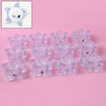 Battery operated LED crystal decorative candles flameless and safe