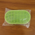 Oval ice mold tray perfect for cocktails and cold drinks