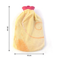 Front view of reusable hot water bag ideal for home heat therapy and pain relief