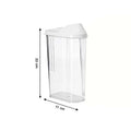 Easy-flow airtight kitchen container for cooking ingredients