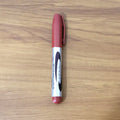 Packaged maroon permanent marker pen for office and school