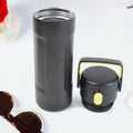 FreezeGuard technology protecting cold beverages in insulated water bottle