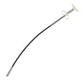 User holding the handle of the Drain Cleaner Tool, showing its ergonomic design.