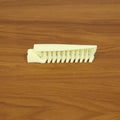 Open foldable hair comb & brush ready for styling