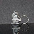 Antique finish Shivling and Trishul keychains for keys