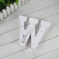 Soft glowing W shaped LED decorative lamp perfect for parties