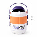Double layer cartoon lunch box for kids