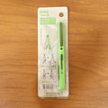 Pen-style compact scissors from FERVENT with the convenient clip attached. pen scissors