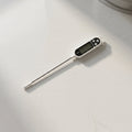 Thermometer battery compartment view