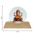 Spiritual acrylic LED night lamp with Lord Ganesha design
