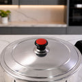 Fitting use of lid knob on pressure cooker or cookware