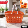 Set of storage baskets for fruits, vegetables, and shopping