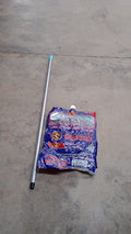 Complete cotton yarn floor mop set with grip handle for home use