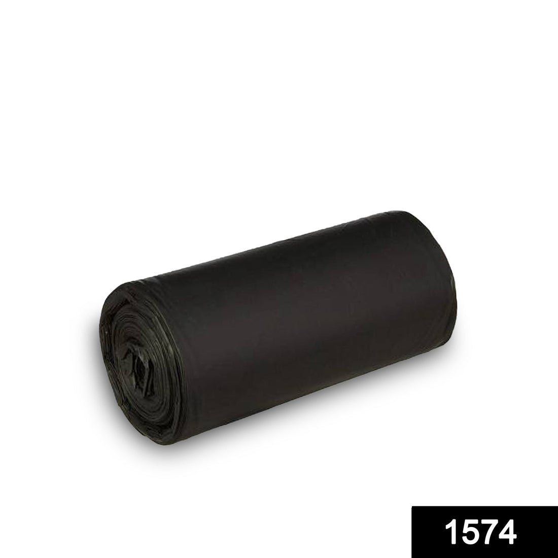 FERVENT small black garbage bag, 17x19 inches, for daily waste disposal.