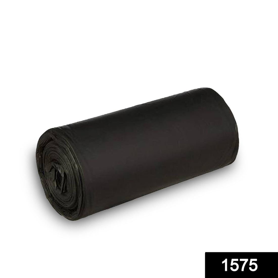 FERVENT Eco-Friendly Garbage Bag, medium black, 24x32 inches, ready for household waste.