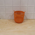 Daily use storage basket in a home environment