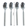 Durable stainless steel spoons for everyday meals