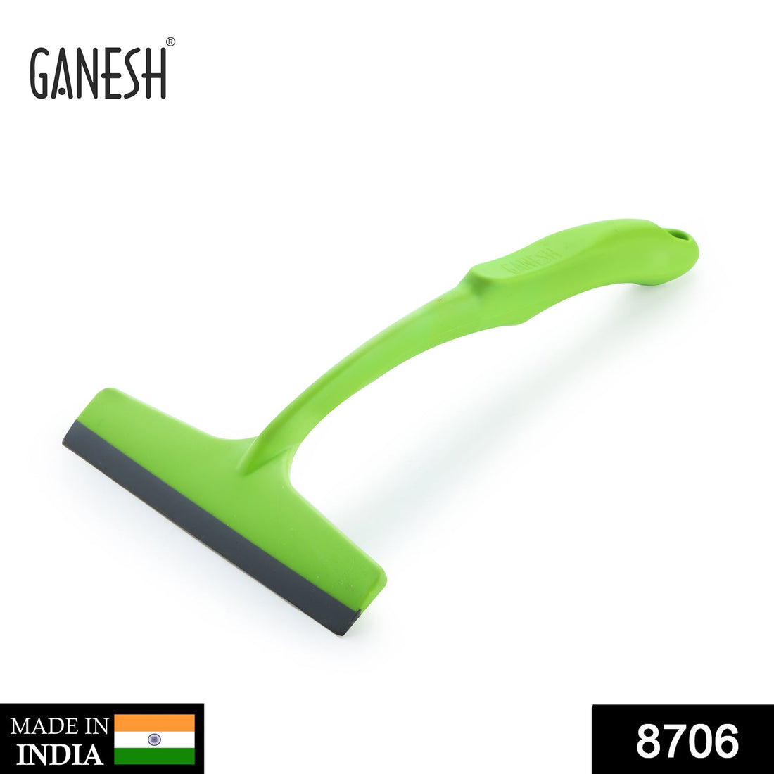 Ganesh Kitchen Wiper demonstrating its streak-free cleaning on a kitchen counter.