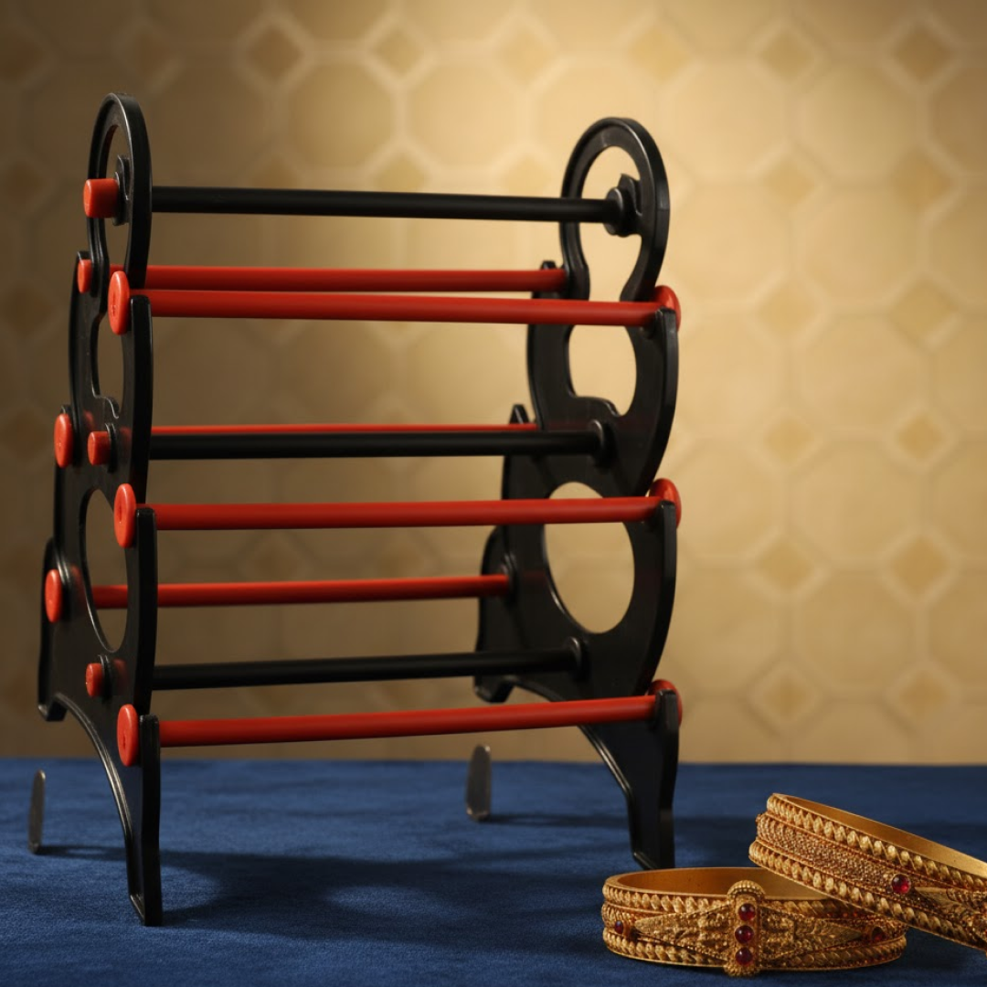 Styleva 3-tier bangle stand for elegant jewellery display and home organization.